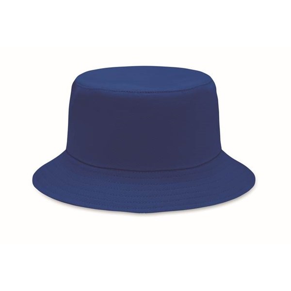 Obrázky: Kráľ. modrý klobúčik z brúsenej bavlny 260g
