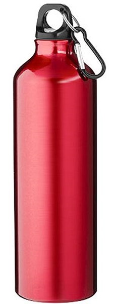 Obrázky: Červená hliníková fľaša 770 ml s karabínou