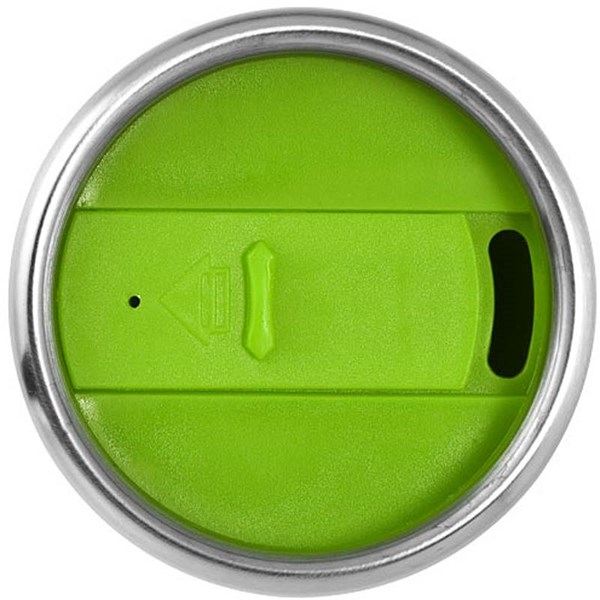 Obrázky: Zeleno-striebor. dvojplášťový termohrnček 470 ml, Obrázok 2