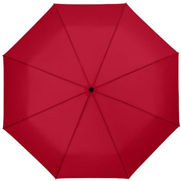 Obrázky: Červený automatický dáždnik z PE hodvábu, Obrázok 4