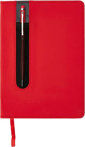 Obrázky: Červený blok A5 so stylusovým perom, Obrázok 3