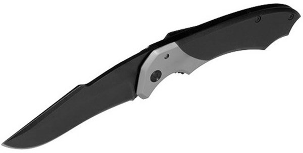 Obrázky: BLACK CUT, skladací kovový nôž s poistkou, Obrázok 3