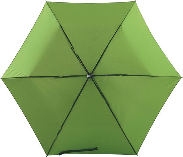 Obrázky: Svetlozelený super ľahký skladací mini dáždnik, Obrázok 2