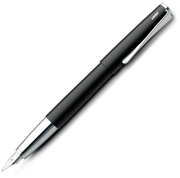 Obrázky: Lamy studio matt black,plniace pero,čierna