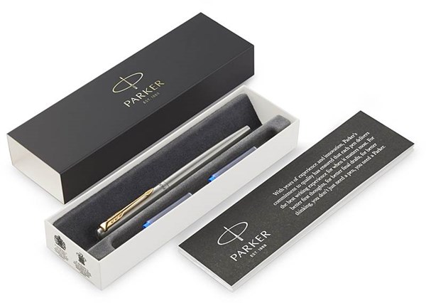 Obrázky: PARKER Jotter Stainless Steel GT, plniace pero, M