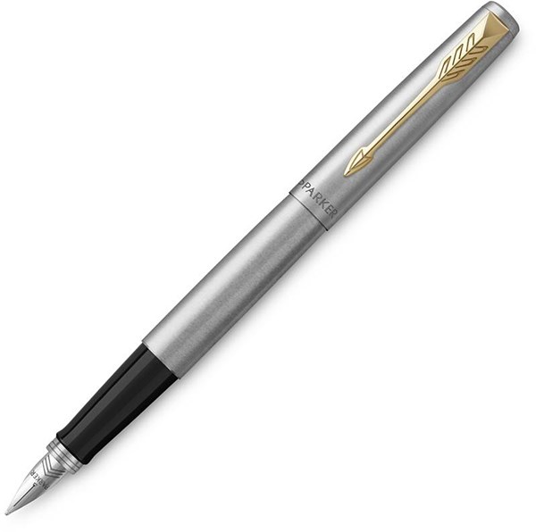 Obrázky: PARKER Jotter Stainless Steel GT, plniace pero, M, Obrázok 3