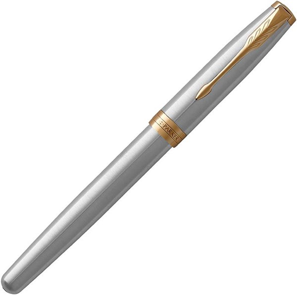 Obrázky: PARKER Sonnet Stainless Steel GT, pln.pero, hrot M, Obrázok 2