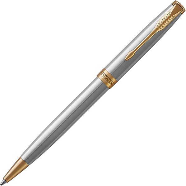 Obrázky: PARKER Sonnet Stainless Steel GT, guličkové pero