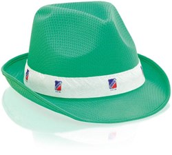 Obrázky: Textilný unisex klobúk, zelená