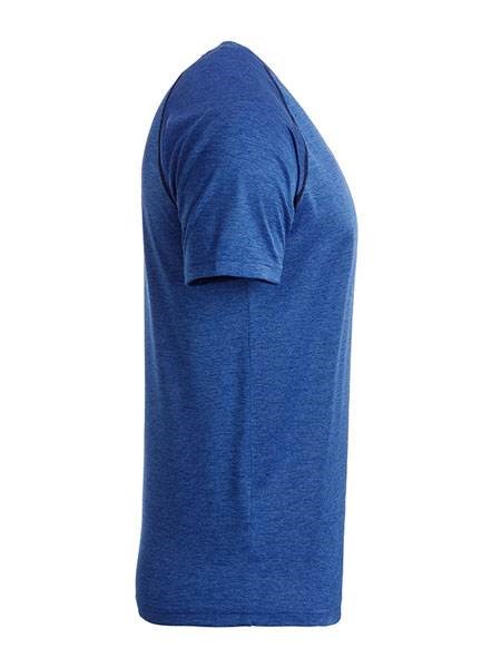 Obrázky: Pánske funkčné tričko SPORT 130, modrý melír M, Obrázok 4