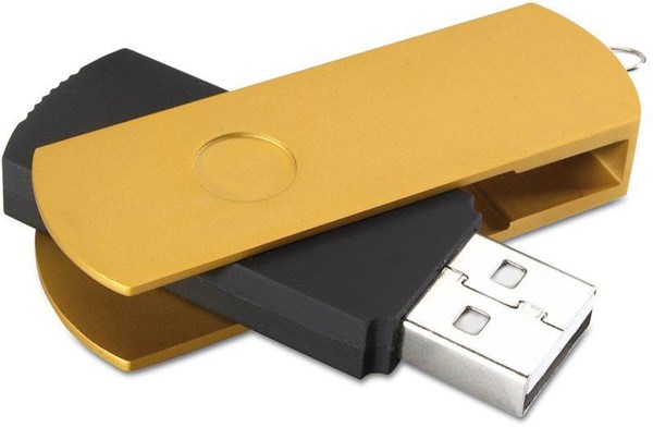 Obrázky: USB kľúč 8 GB, zlatá