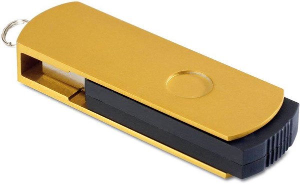 Obrázky: USB kľúč 8 GB, zlatá, Obrázok 2