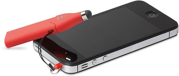 Obrázky: OTG Touch USB flash disk 4 GB so stylusom,červený, Obrázok 5