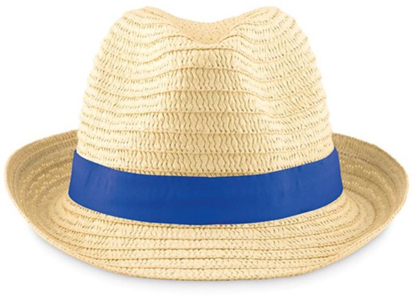 Obrázky: Slamený klobúk s modrou stuhou
