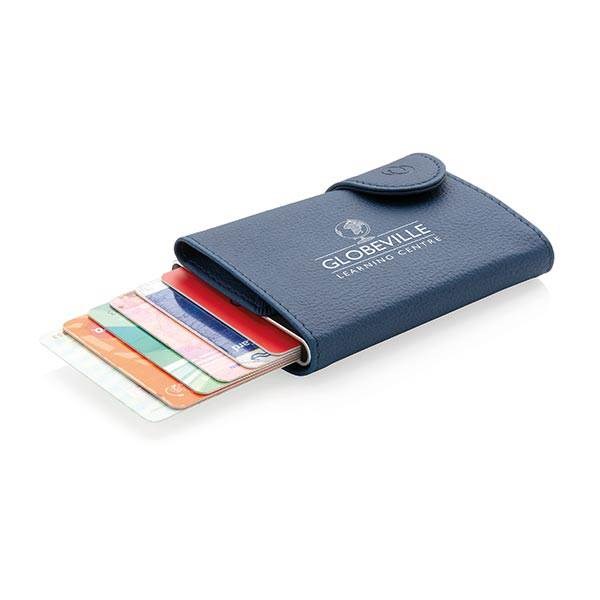 Obrázky: Modré RFID puzdro C-Secure na karty a bankovky, Obrázok 9
