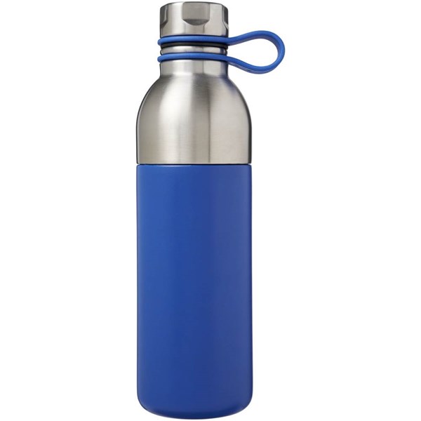 Obrázky: Modrá medená fľaša s vákuovou izoláciou, 590 ml, Obrázok 6