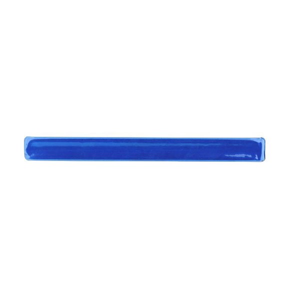 Obrázky: Plastová reflexná páska na ruku 30 cm, modrá, Obrázok 2