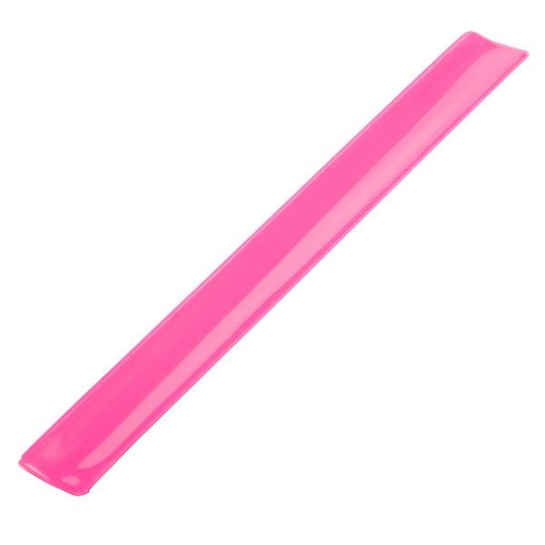 Obrázky: Plastová reflexná páska na ruku 30 cm, ružová