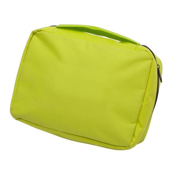 Obrázky: Rozkladacia kozmetická taška na zips sv. zelená, Obrázok 2