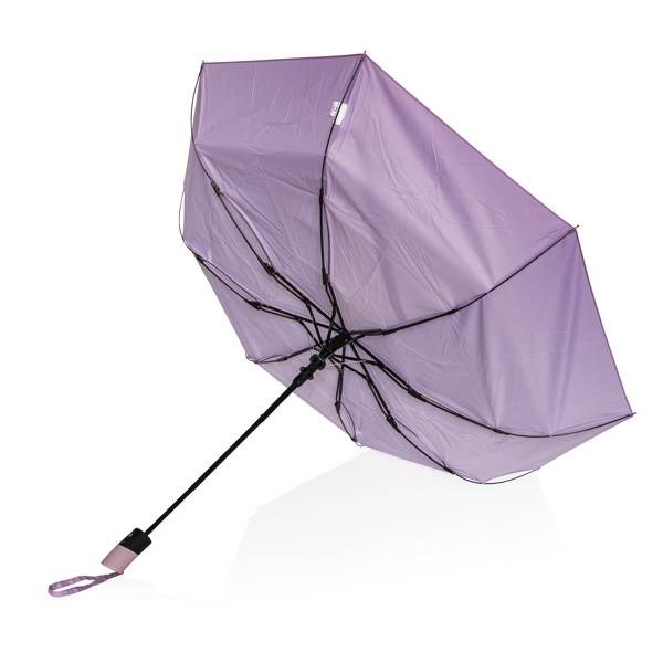 Obrázky: Skladací mini dáždnik,190T RPET AWARE™,fialový, Obrázok 3