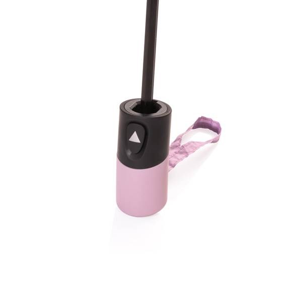 Obrázky: Skladací mini dáždnik,190T RPET AWARE™,fialový, Obrázok 4