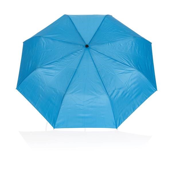 Obrázky: Skladací mini dáždnik,190T RPET AWARE™, modrý, Obrázok 2