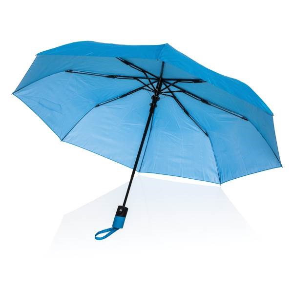 Obrázky: Skladací mini dáždnik,190T RPET AWARE™, modrý, Obrázok 7