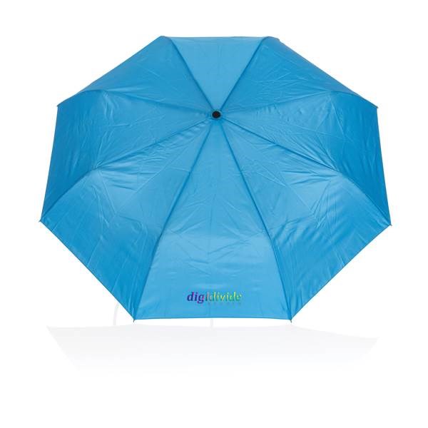 Obrázky: Skladací mini dáždnik,190T RPET AWARE™, modrý, Obrázok 8