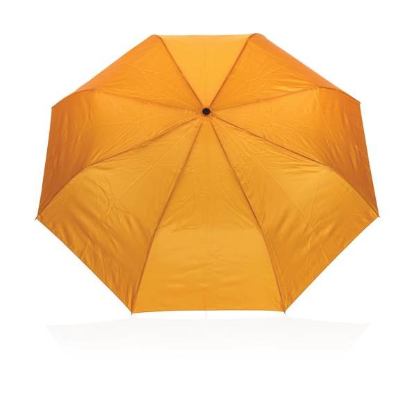 Obrázky: Skladací mini dáždnik,190T RPET AWARE™,oranžový, Obrázok 2