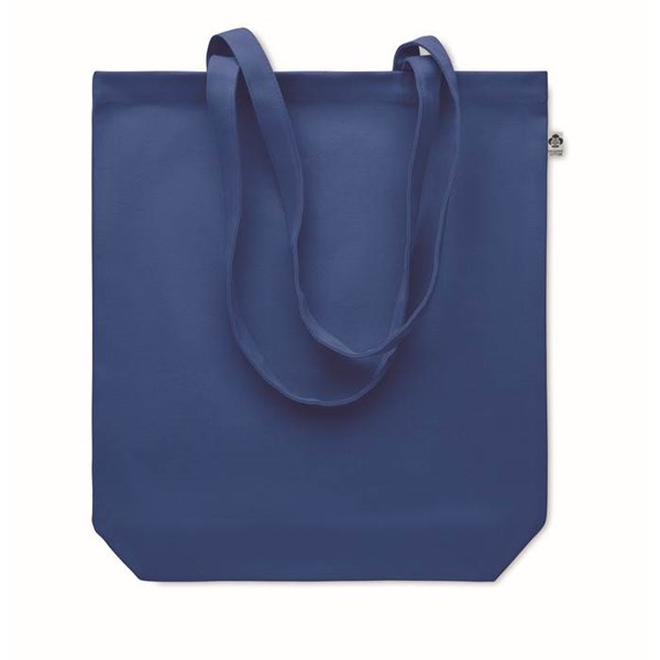 Obrázky: Nákupná taška z organickej bavlny 270g, kráľ.modrá, Obrázok 2