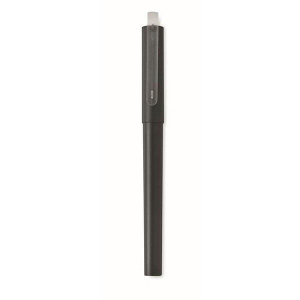 Obrázky: Čierne gélové guličkové RPET pero, MN, Obrázok 4
