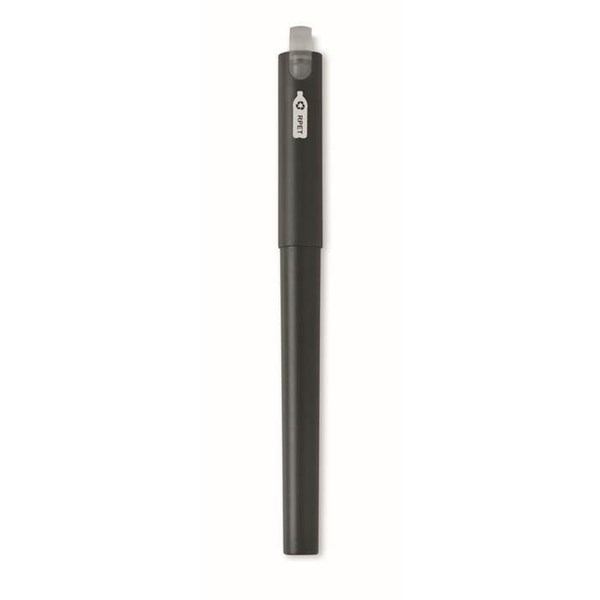 Obrázky: Čierne gélové guličkové RPET pero, MN, Obrázok 6