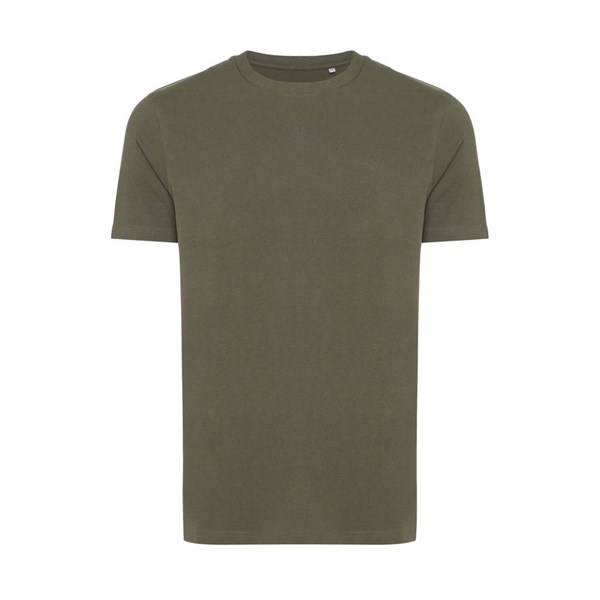 Obrázky: Unisex tričko Bryce, rec.bavlna, khaki XL, Obrázok 8