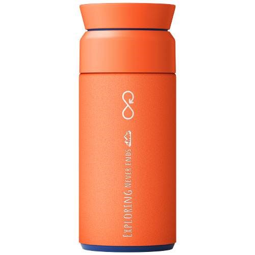 Obrázky: Oranžový termohrnček Ocean Bottle 350ml, Obrázok 3