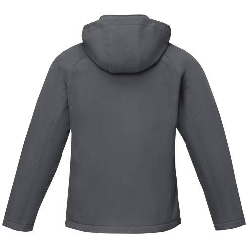 Obrázky: Pán.tmav.šedá zateplená softshell. bunda Notus 3XL, Obrázok 2