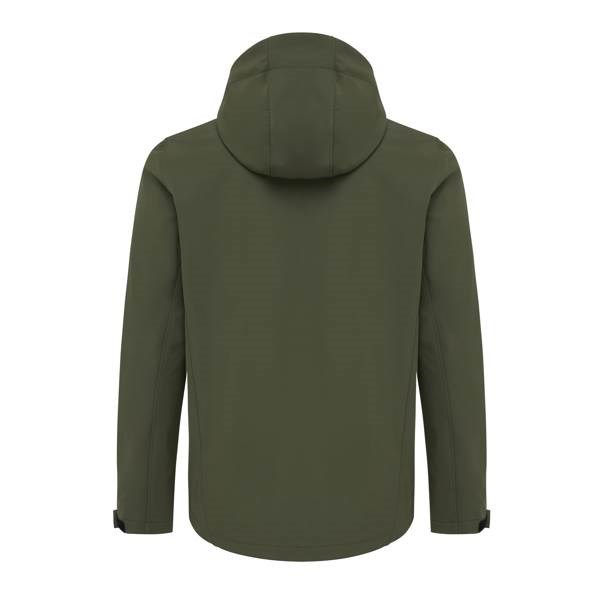 Obrázky: Pán.softshell bunda Makalu z rec. PES, khaki XXXL, Obrázok 2