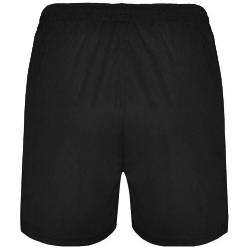 Obrázky: Unisex športové šortky zo 100% PES, Čierne  XL, Obrázok 2