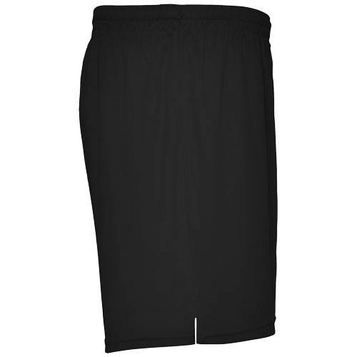 Obrázky: Unisex športové šortky zo 100% PES, Čierne  XL, Obrázok 6
