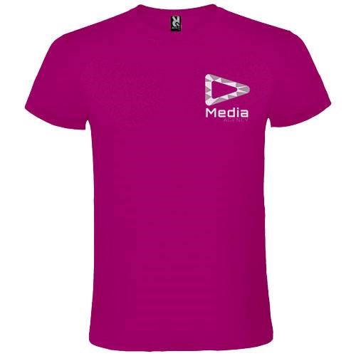 Obrázky: Ružové unisex tričko Atomic XL, Obrázok 3