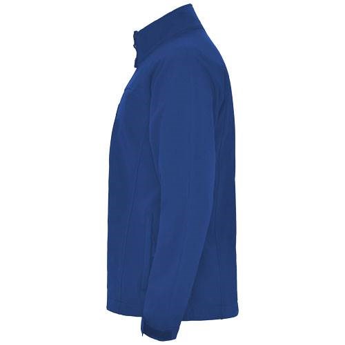 Obrázky: Modrá unisex softshellová bunda Rudolph XXL, Obrázok 5