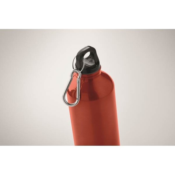 Obrázky: Červená fľaša 500 ml z recyklovanej ho hliníka, Obrázok 3