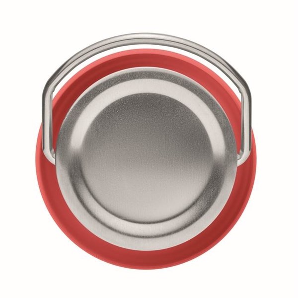 Obrázky: Červená nerez termoska s dvojitou stenou 500 ml, Obrázok 5