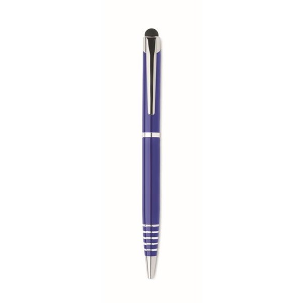 Obrázky: Modré otočné guličkové pero so stylusom, MN, Obrázok 4