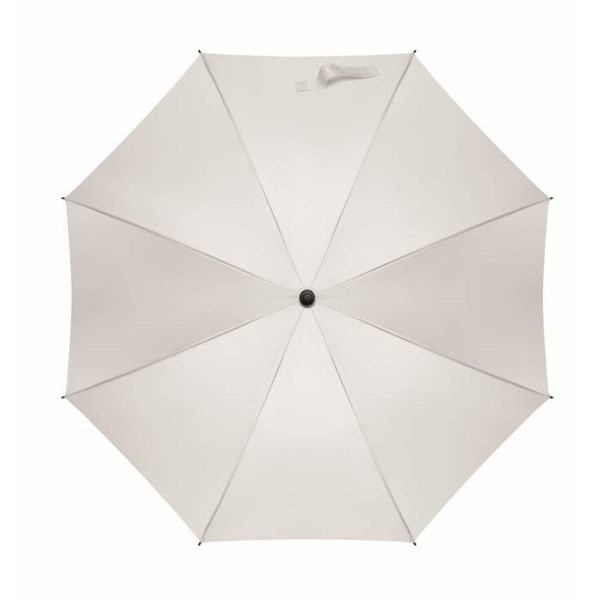 Obrázky: Biely automatický vetruodolný dáždnik, Obrázok 4