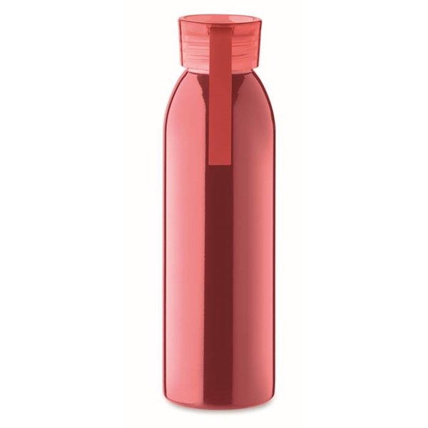 Obrázky: Červená jednostenná nerezová fľaša 650 ml, Obrázok 5