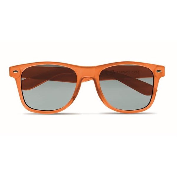 Obrázky: Transp.oranžové slnečné okuliare s RPET obrubou, Obrázok 2