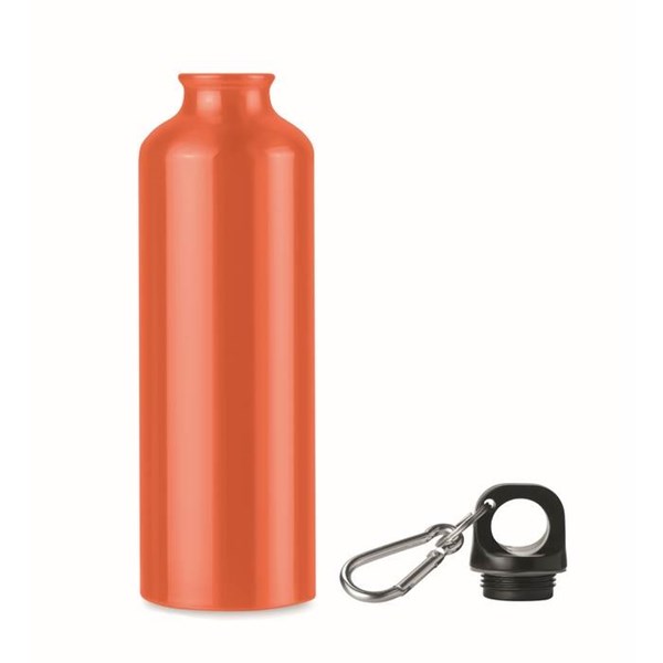 Obrázky: Oranžová hliníková fľaša 750 ml, Obrázok 2