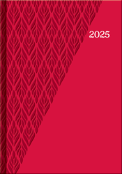 Obrázky: COLOR 2025, denný diár A5 vínovo červený