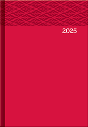 Obrázky: COLOR 2025, týždenný diár A5 červený