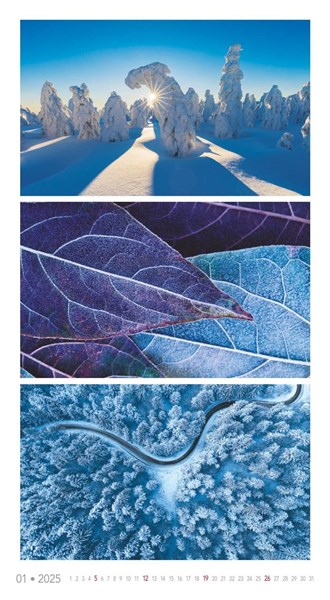 Obrázky: COLORS OF NATURE, nástenný kalendár 420x420 mm, Obrázok 2